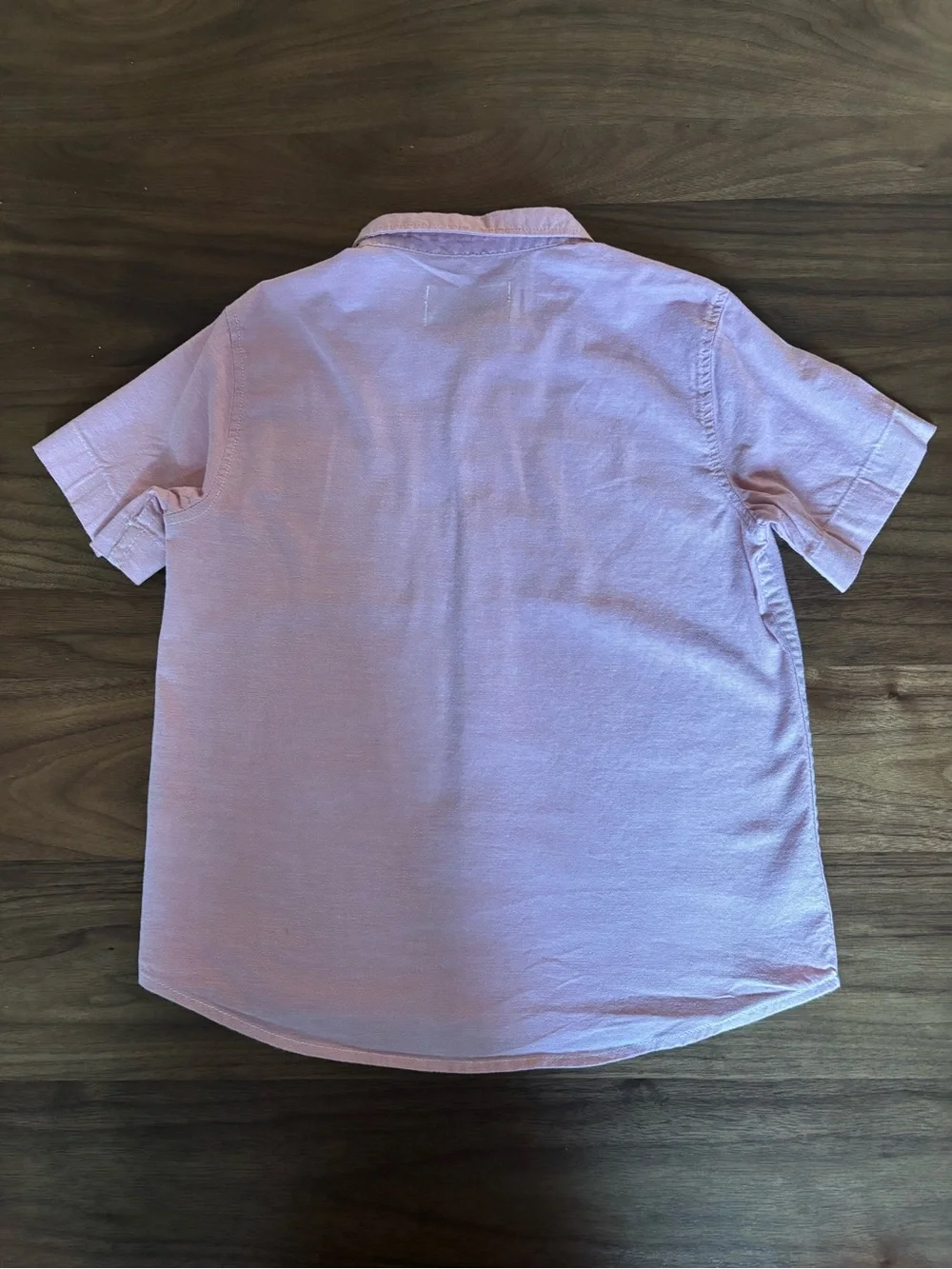 Old Navy Light Pink Short-Sleeve Button-Down Shirt